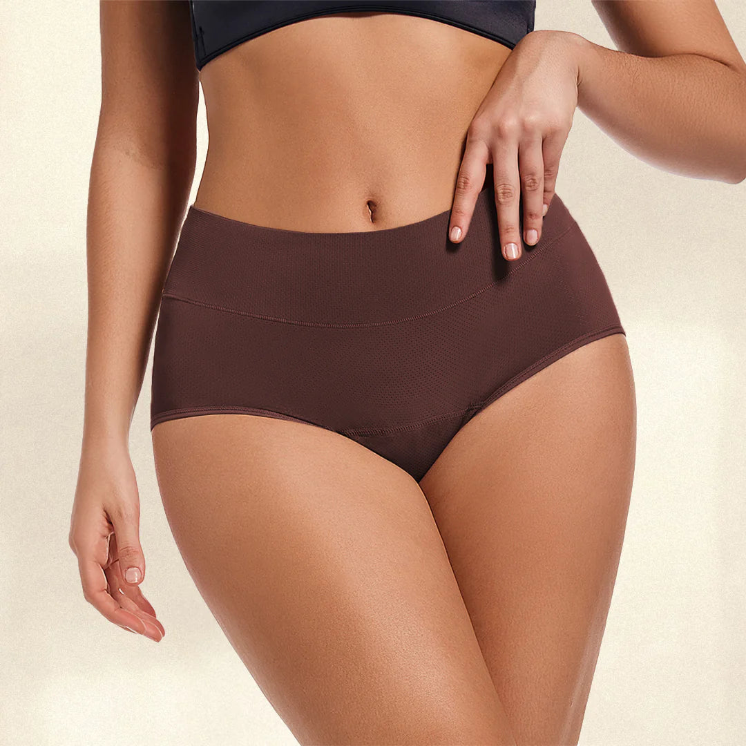 Culottes Signature taille haute + absorption élevée (le lot de 3)