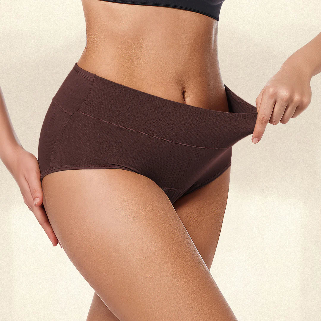 Culottes Signature taille haute + absorption élevée (le lot de 3)