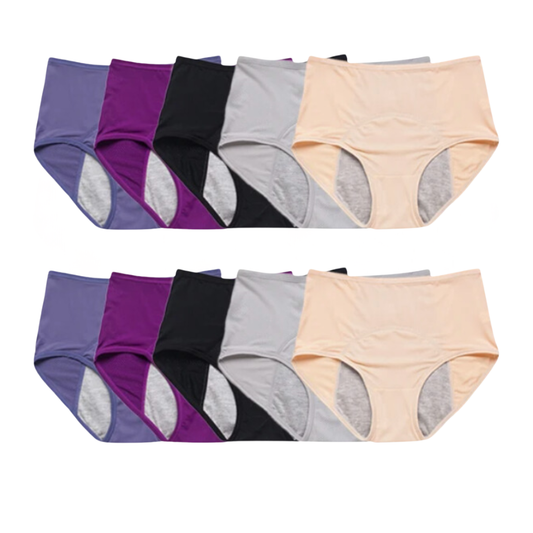 Lot 10 culottes d'incontinence Julie  Flux modéré + 2 cadeaux 🎁