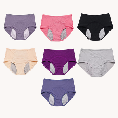 Lot 7 culottes d'incontinence Julie  Flux modéré + 1 sac de lavage offert 🎁